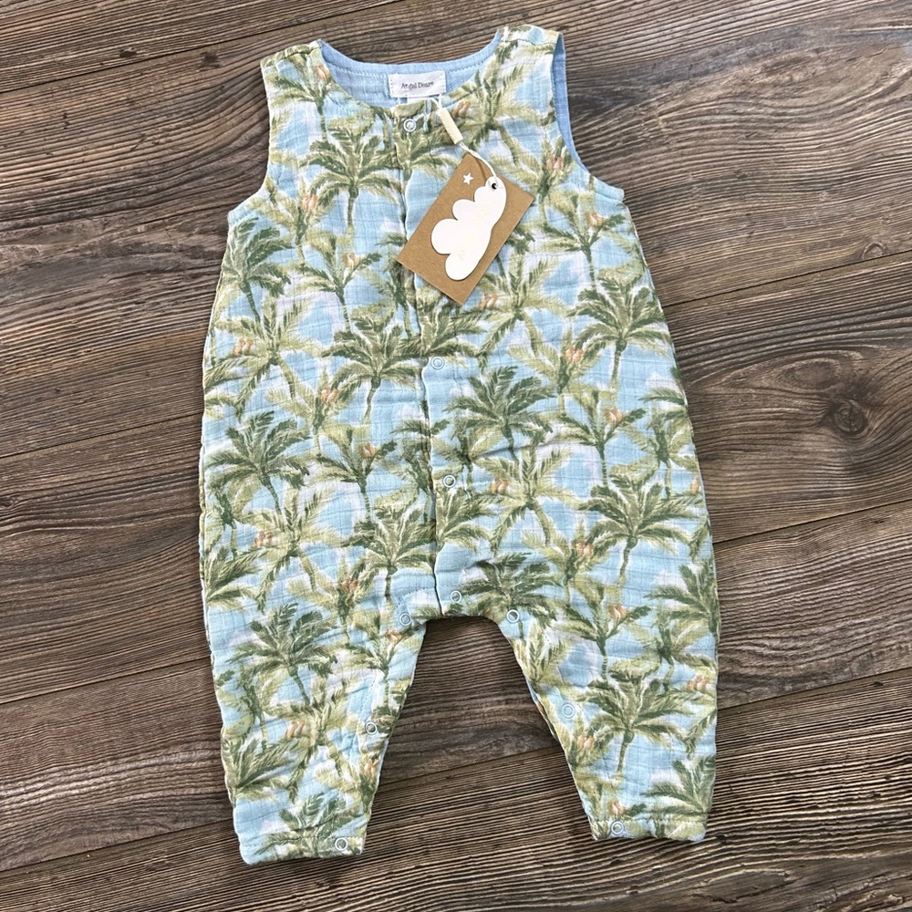 Angel Dear Muslin sleeveless romper